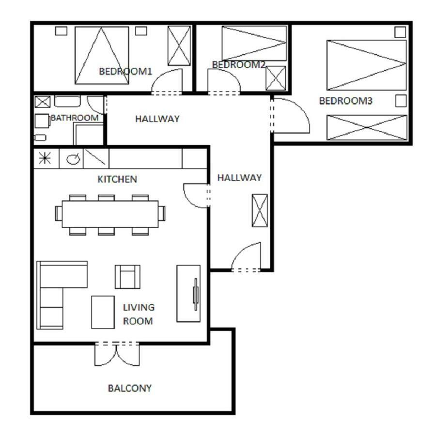 זאדאר Apartment Petra מראה חיצוני תמונה